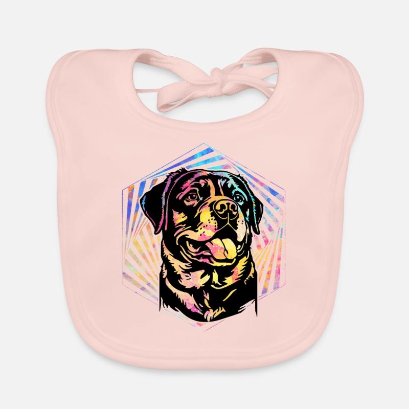 Rottweiler Bavoir bio Bébé