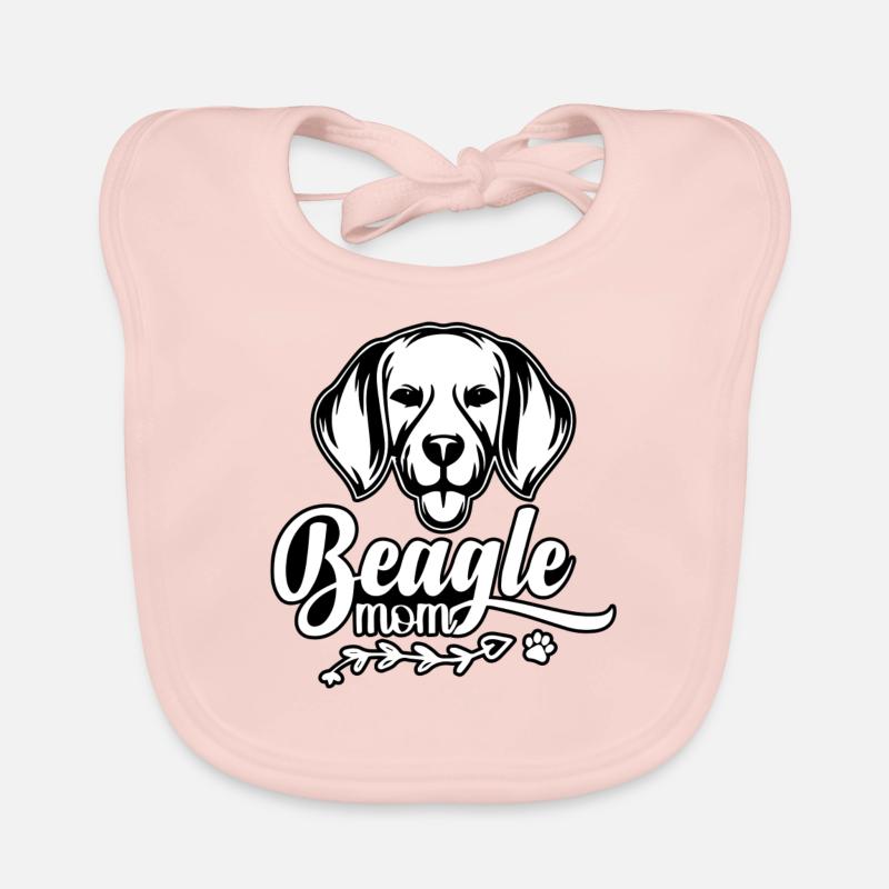 Maman Beagle Bavoir bio Bébé