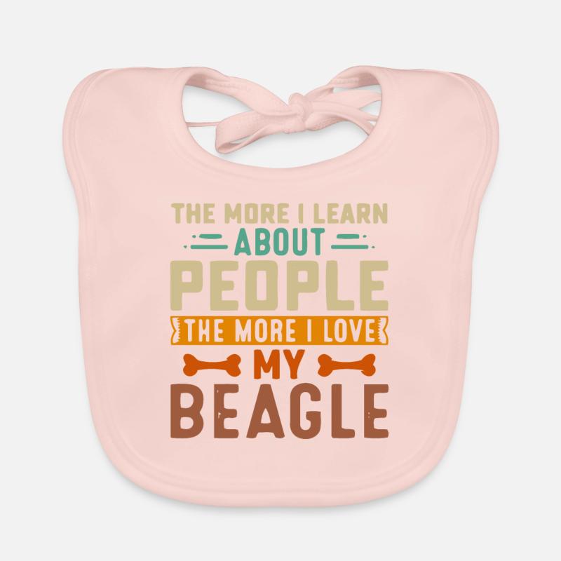 Drôle de dicton Chiens Beagle Bavoir bio Bébé