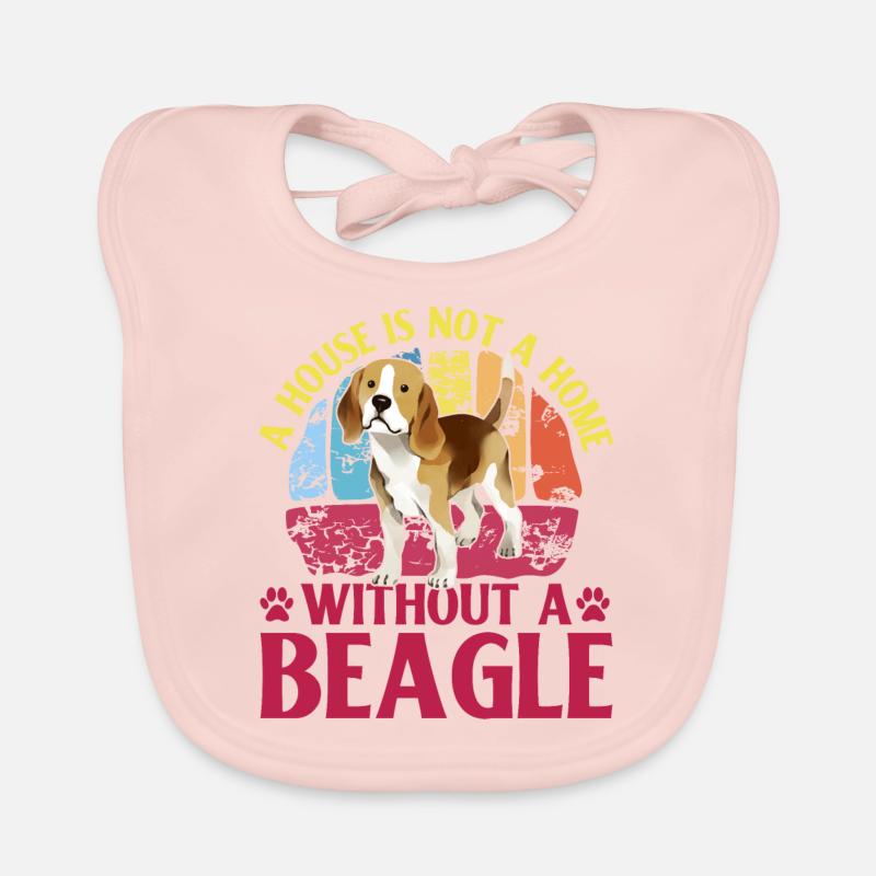 Une maison n’est pas une maison sans Beagle Bavoir bio Bébé