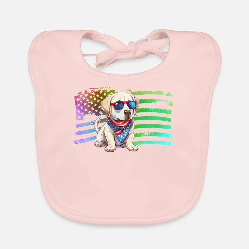 Labrador Baby Bio-Lätzchen