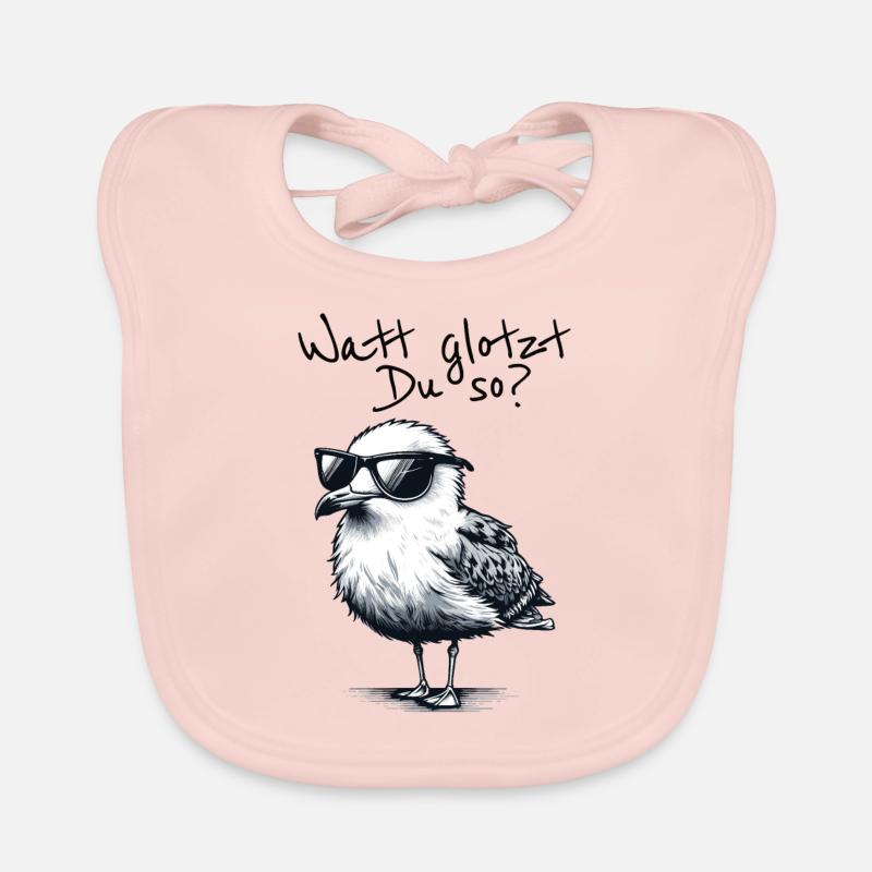Watt vous regarde alors en disant Bavoir bio Bébé