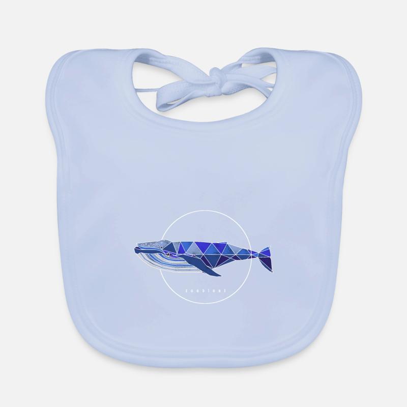 rorqual commun Bavoir bio Bébé