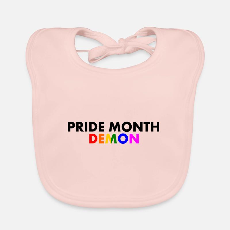 pride month demon Bavoir bio Bébé