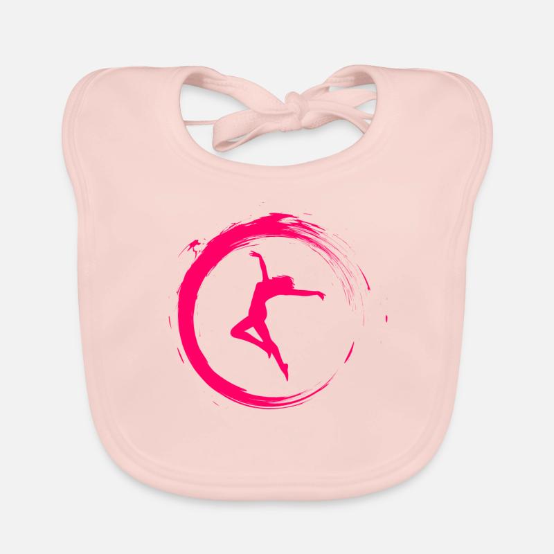 Dance dance mouse Organic Baby Bibs