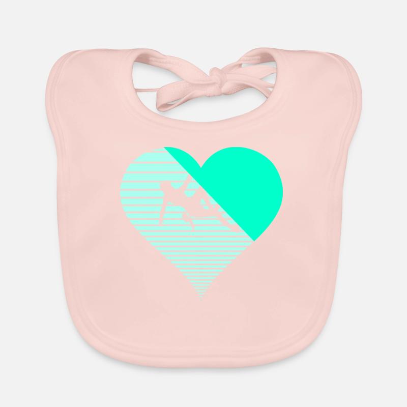 bouldering Bavoir bio Bébé