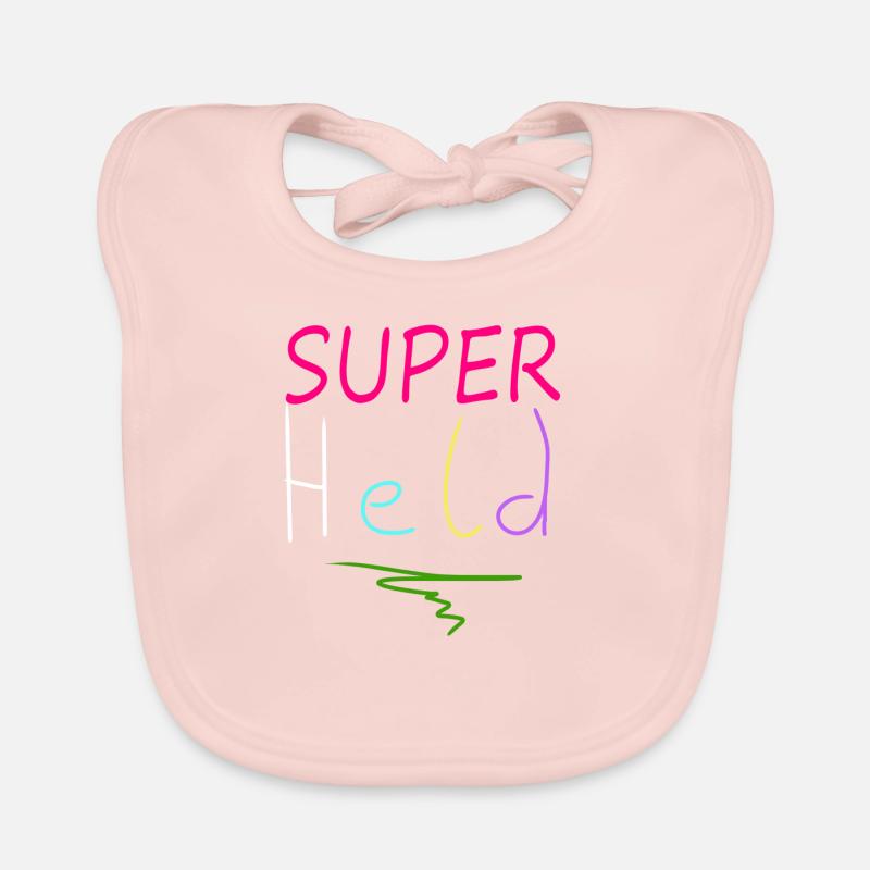 super-héros Bavoir bio Bébé