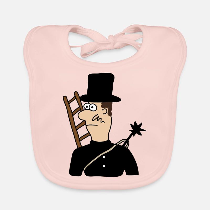 Chimney sweep | Chimney happiness lucky Organic Baby Bibs