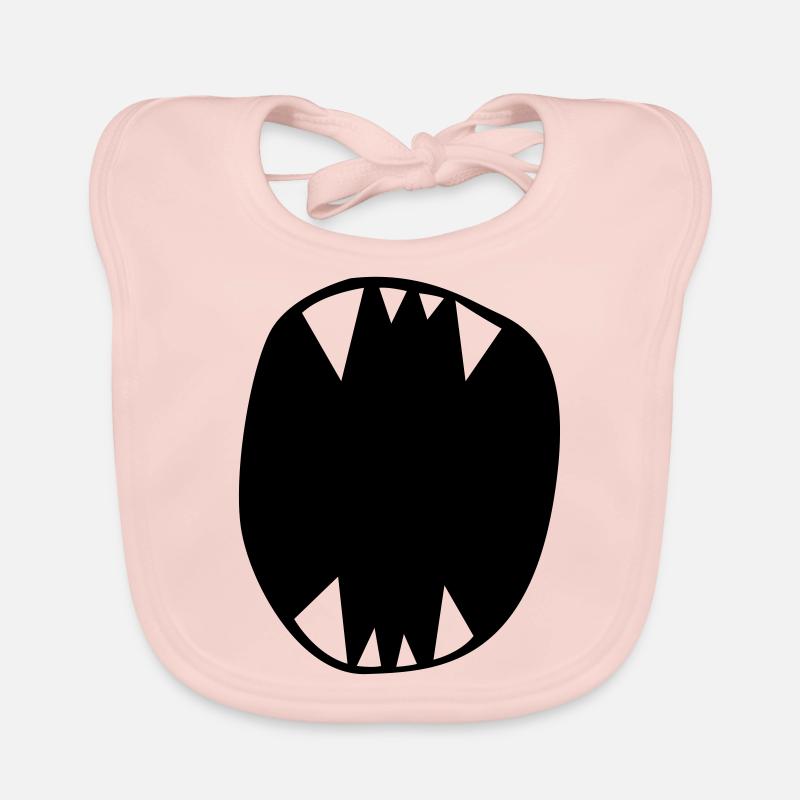 Monster Maul Baby Bio-Lätzchen