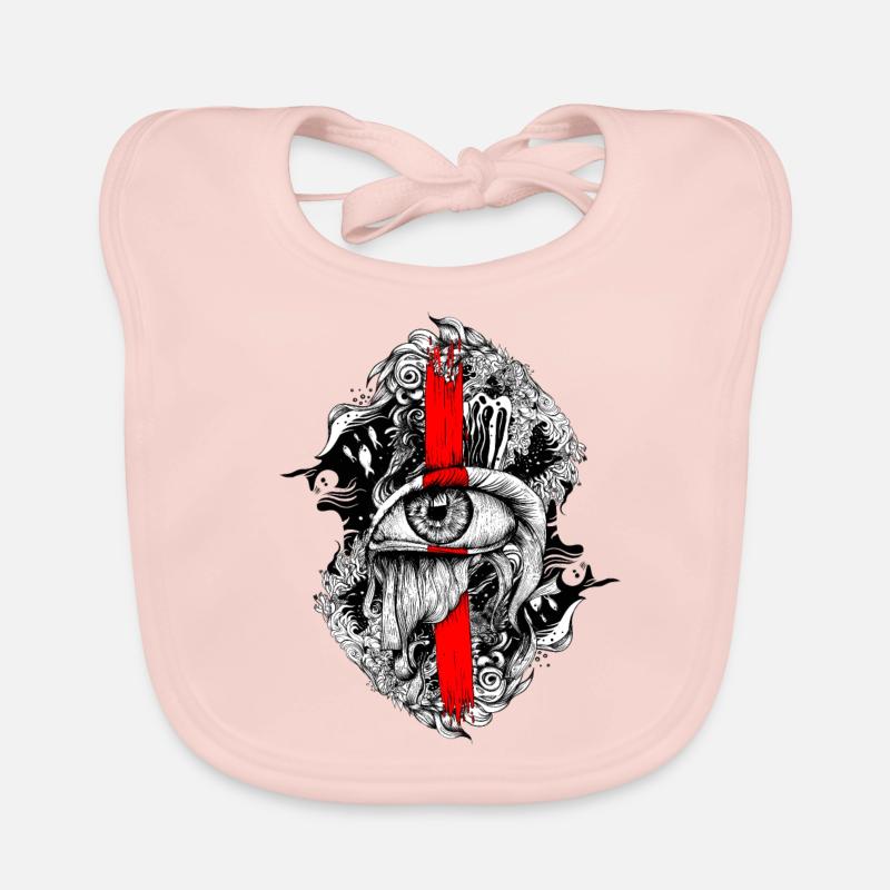 Second eye ocean Organic Baby Bibs