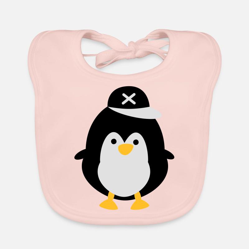 pingouin mignon Bavoir bio Bébé