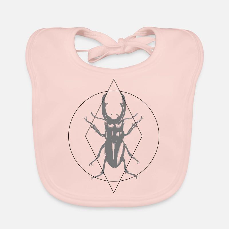 Hirschkäfer Baby Bio-Lätzchen