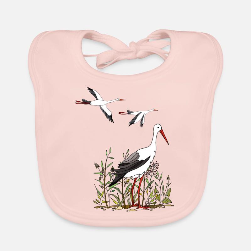 Storks Organic Baby Bibs