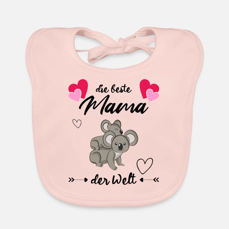 Die beste Mama der Welt Baby Bio-Lätzchen