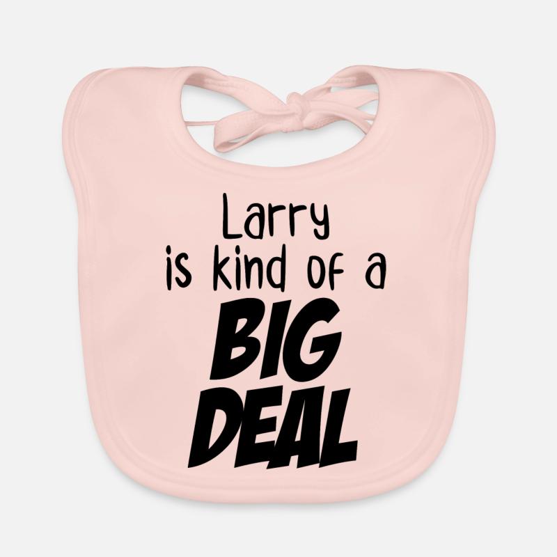 Larry est un peu un gros problème Bavoir bio Bébé