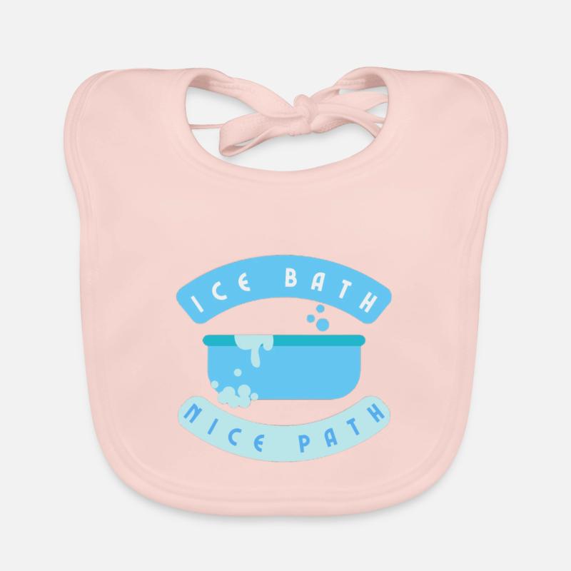 Ice Bath Nice Path Organic Baby Bibs
