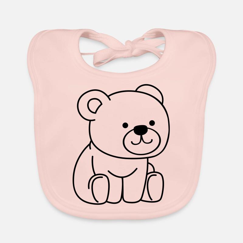 teddybär Baby Bio-Lätzchen