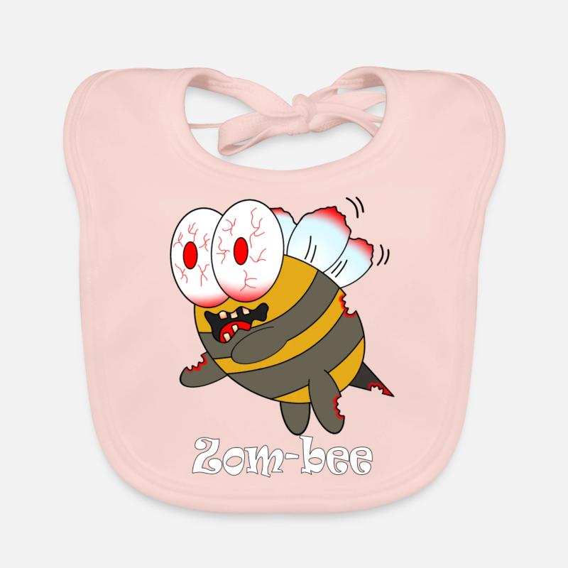zom bee - Baby Bio-Lätzchen - Rose