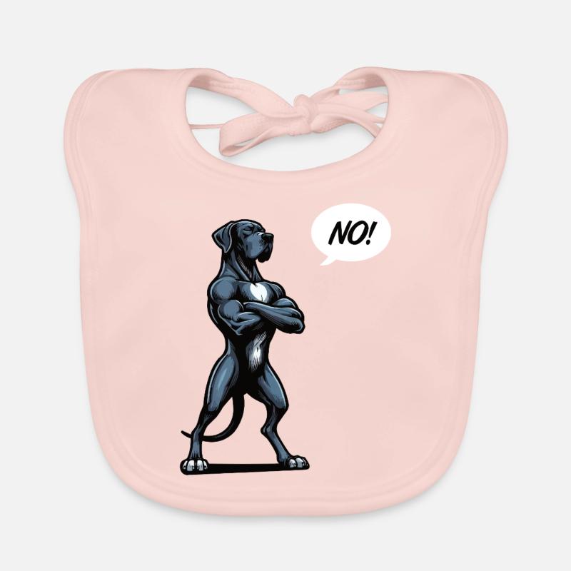No Great Dane Great Dane Great Dane Owner Great Dane Fan Organic Baby Bibs