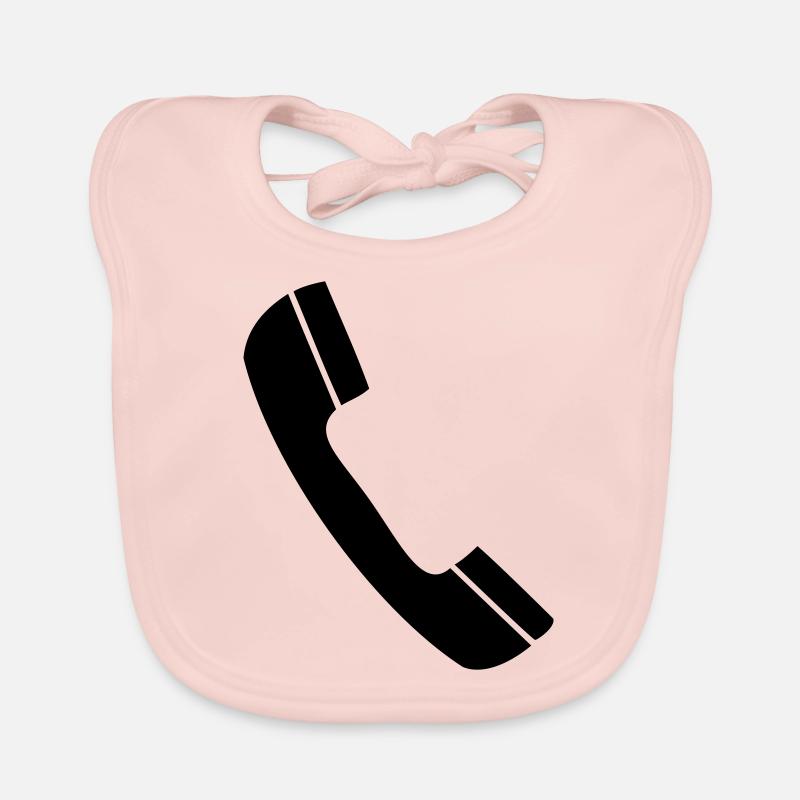 Telefon Baby Bio-Lätzchen