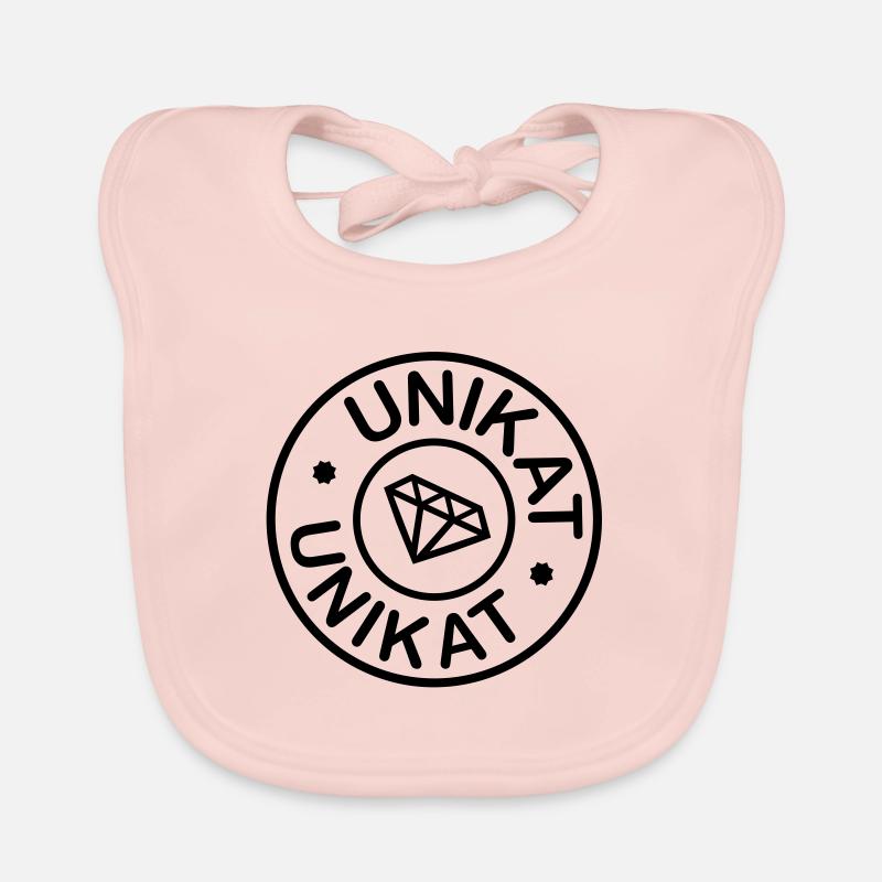 Unique with Diamond Organic Baby Bibs