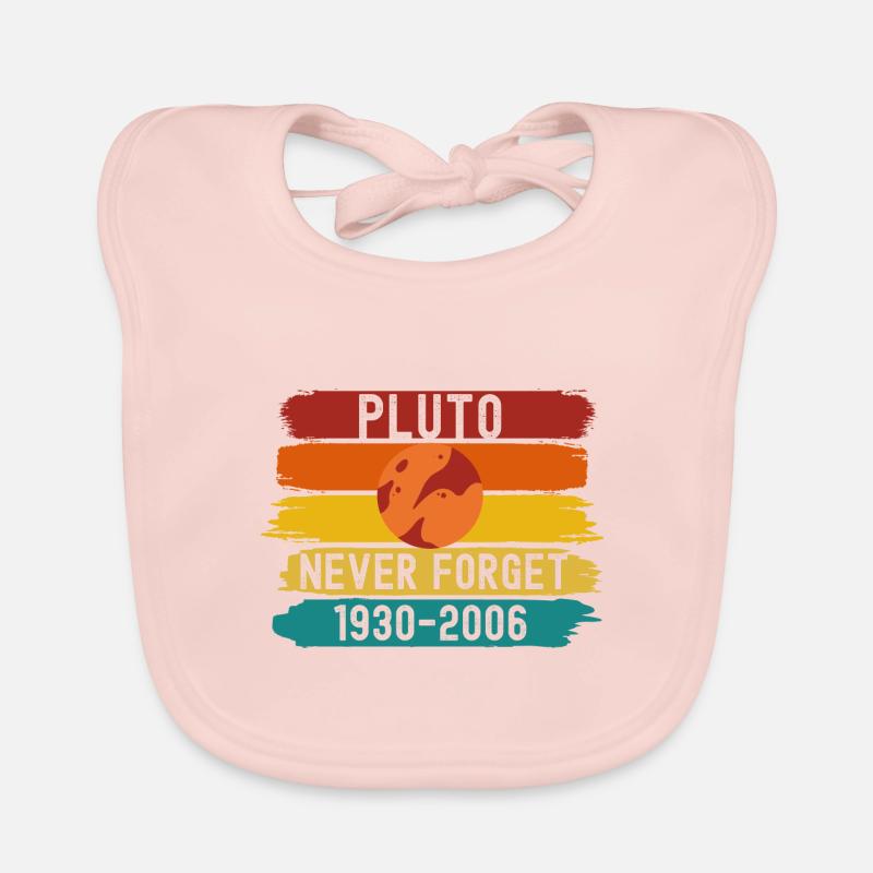 Pluto Planet Organic Baby Bibs