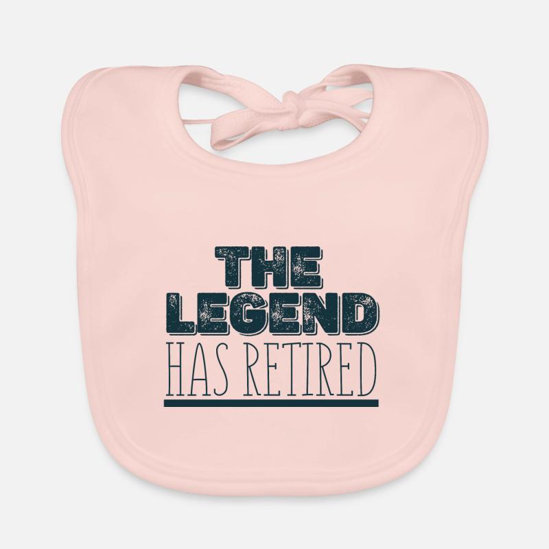 Retirement - Pension Organic Baby Bibs