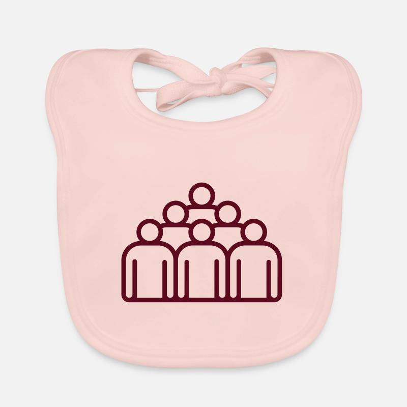 Teamwork Team Team player Organic Baby Bibs