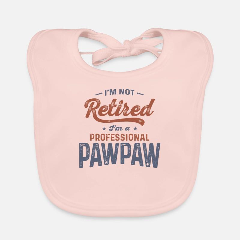 Pour le papi qui débute ! Bavoir bio Bébé