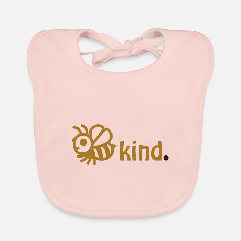 Bee Kind T-shirt, Positive Cute Bee Tee Organic Baby Bibs
