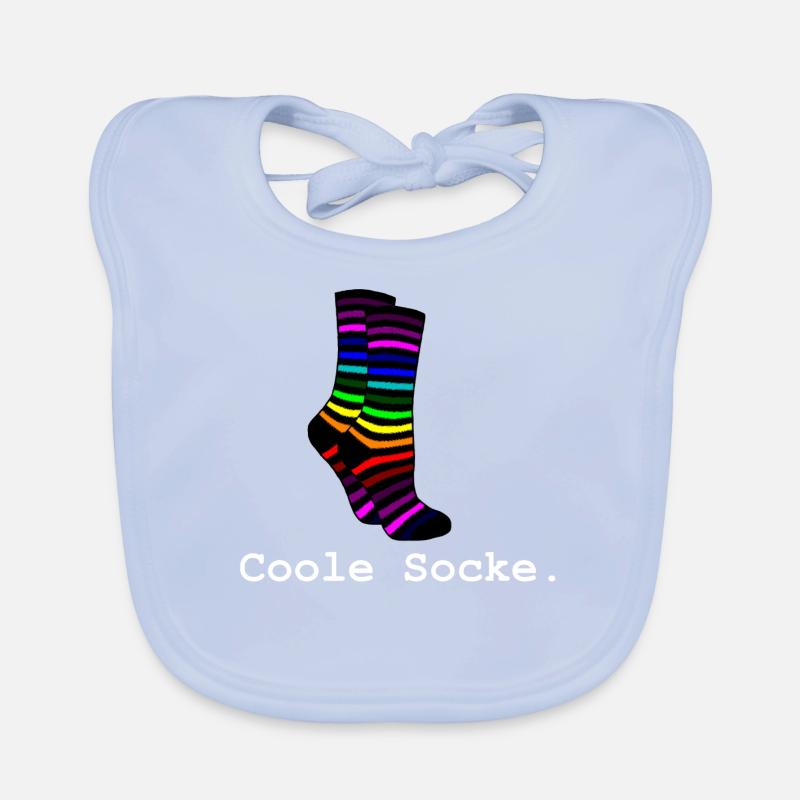 Cool sock gift idea Organic Baby Bibs
