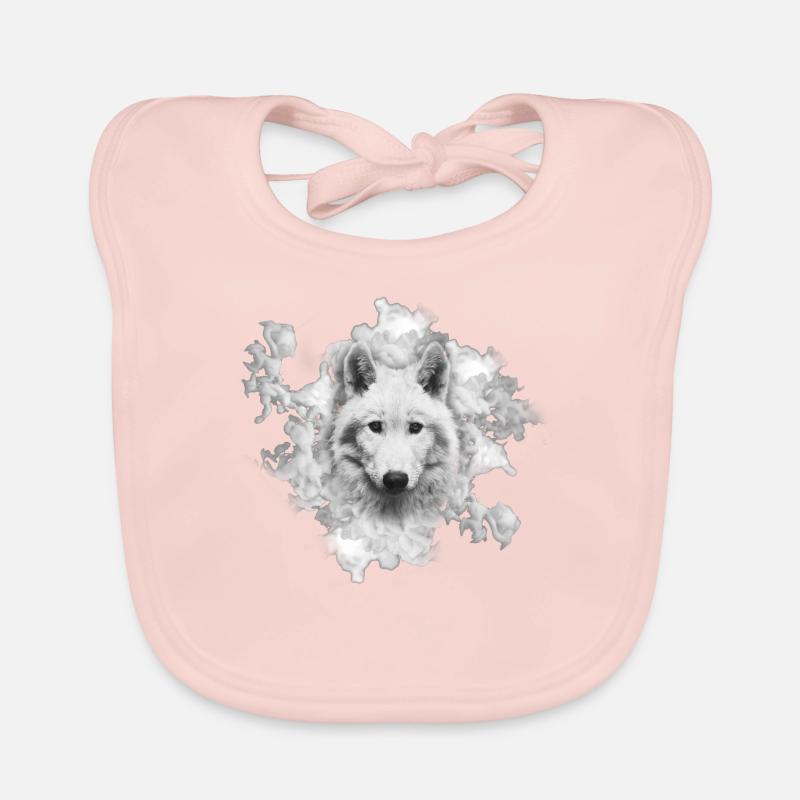 wolf Organic Baby Bibs