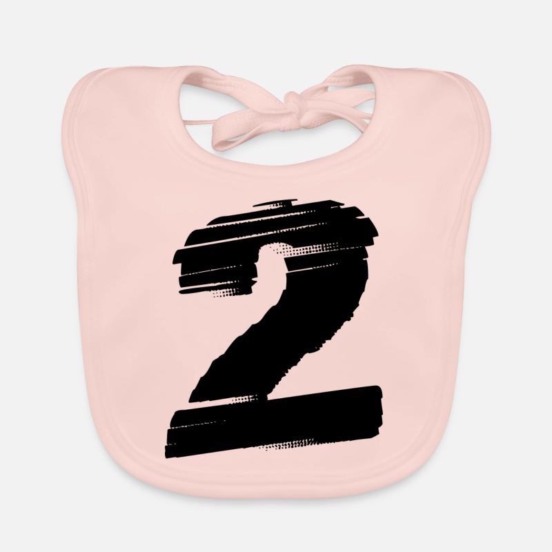2 Maillot numéro Bavoir bio Bébé