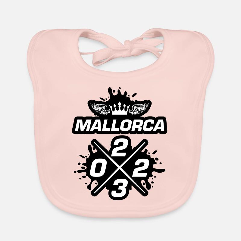 Mallorca 2023 Baby Bio-Lätzchen