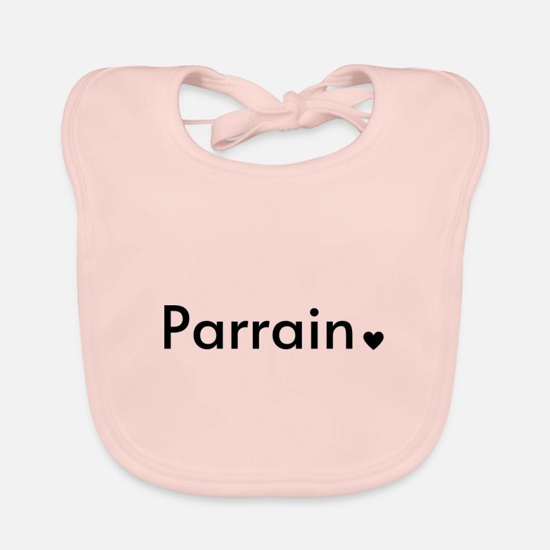 Parrain Bavoir bio Bébé