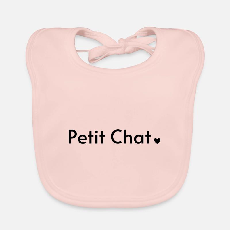 Petit chat Bavoir bio Bébé
