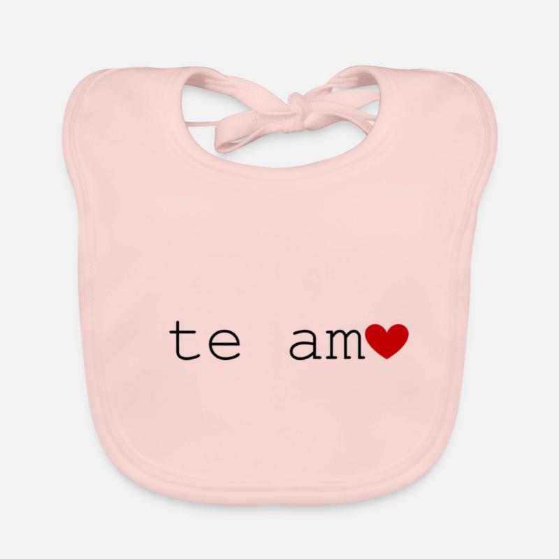 te amo Baby Bio-Lätzchen