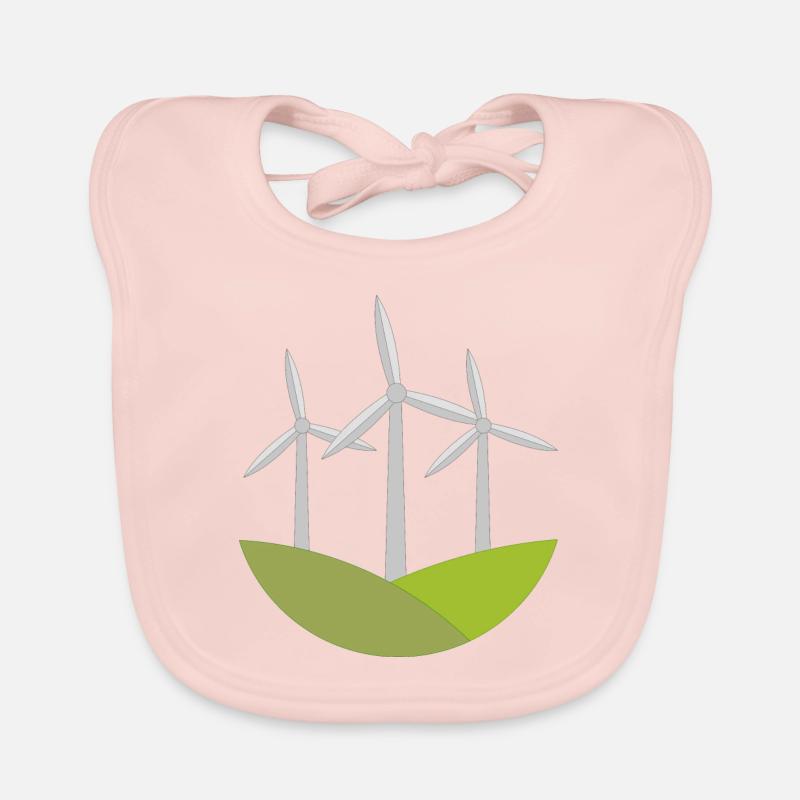 Windrad Baby Bio-Lätzchen