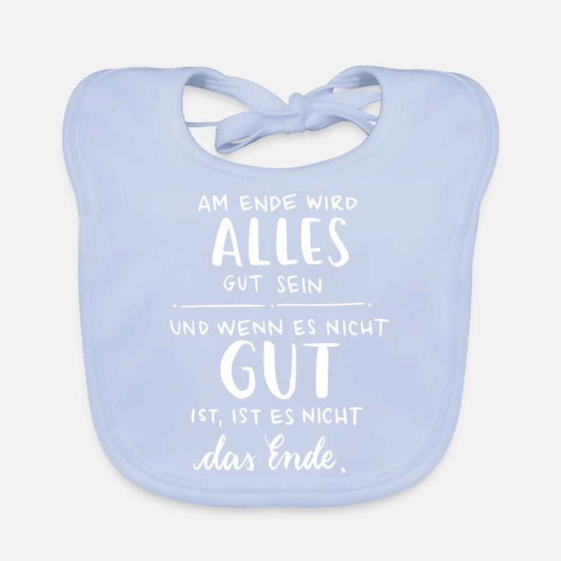 Everything will be fine Organic Baby Bibs