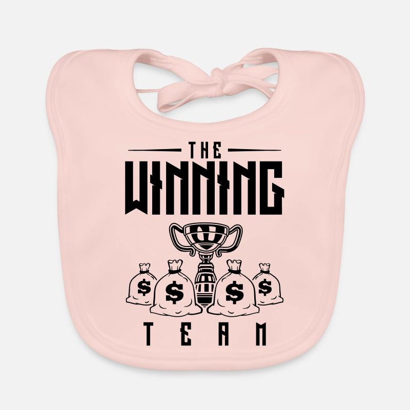 winner team cup Organic Baby Bibs