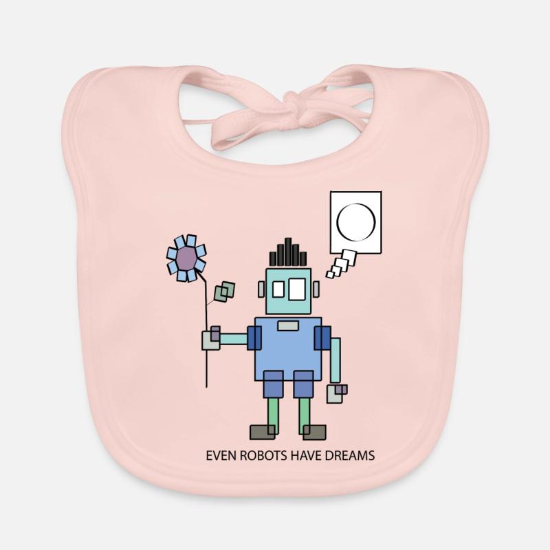 Robot Bavaglino ecologico per neonato