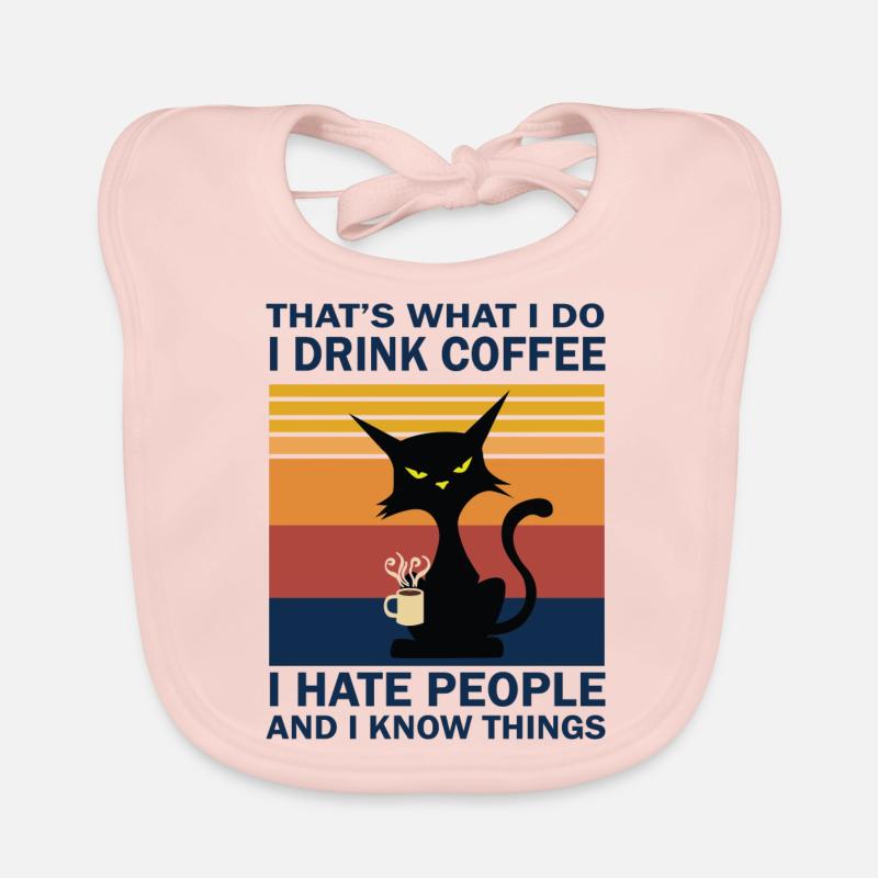 Doux chat Bavoir bio Bébé