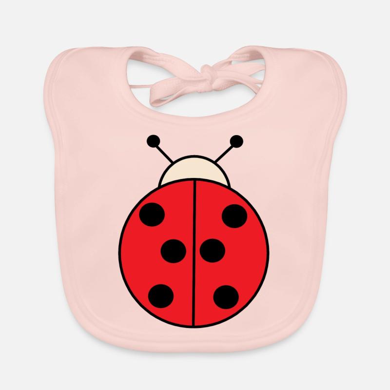 süßer Marienkäfer🐞 Baby Bio-Lätzchen