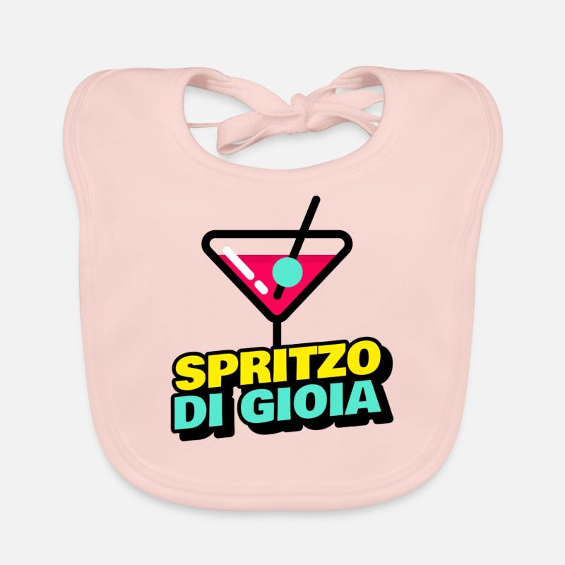 Spritzo di gioia Bavaglino ecologico per neonato