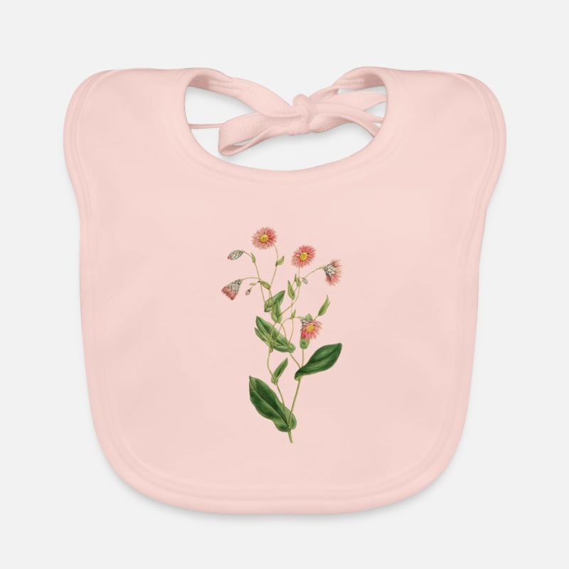 Blumen Geschenk Idee Geburtstag Baby Bio-Lätzchen