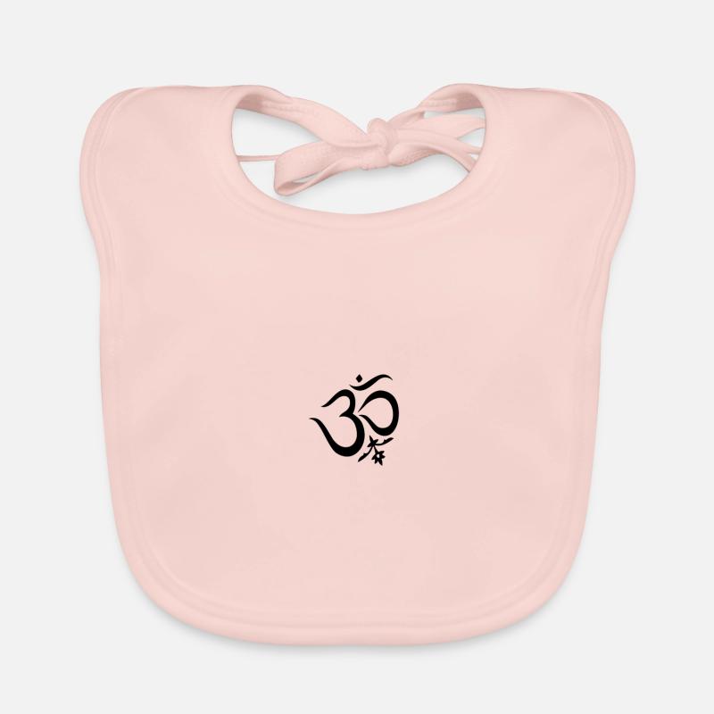 Ohm Zeichen Baby Bio-Lätzchen