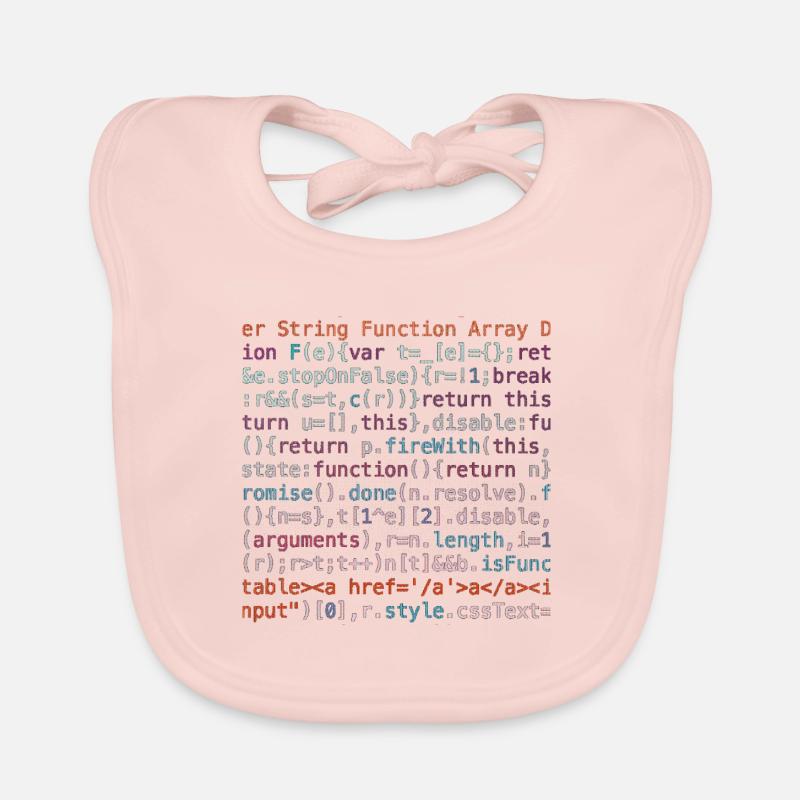 Chemise de programmeur Bavoir bio Bébé