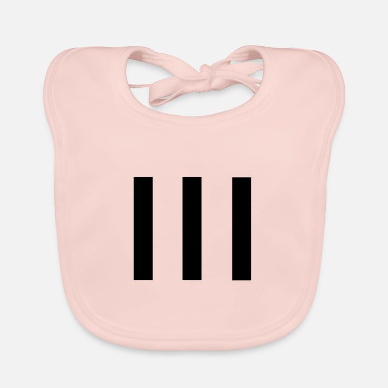 Sorte barer Hagesmække af økologisk bomuld