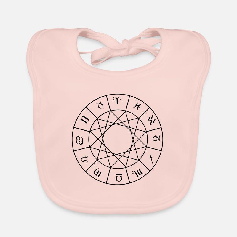 Astrologie Baby Bio-Lätzchen