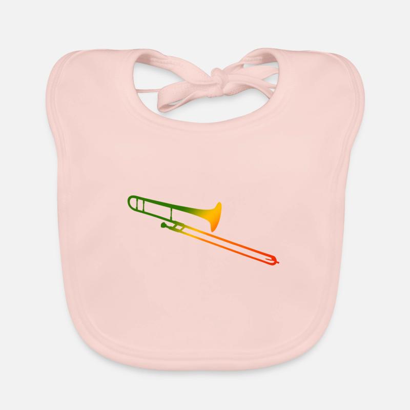 trombone Organic Baby Bibs